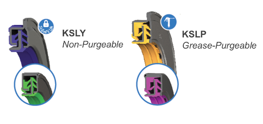 Low/Medium Contamination KSL Series Seals